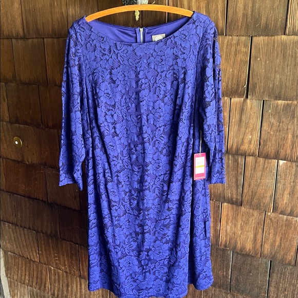Vince Camuto Dresses & Skirts - Vince Camuto Royal Blue Lace Dress